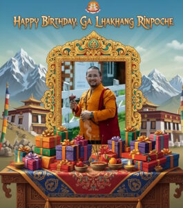 Happy Birthday, Ga Lhakhang Rinpoche!