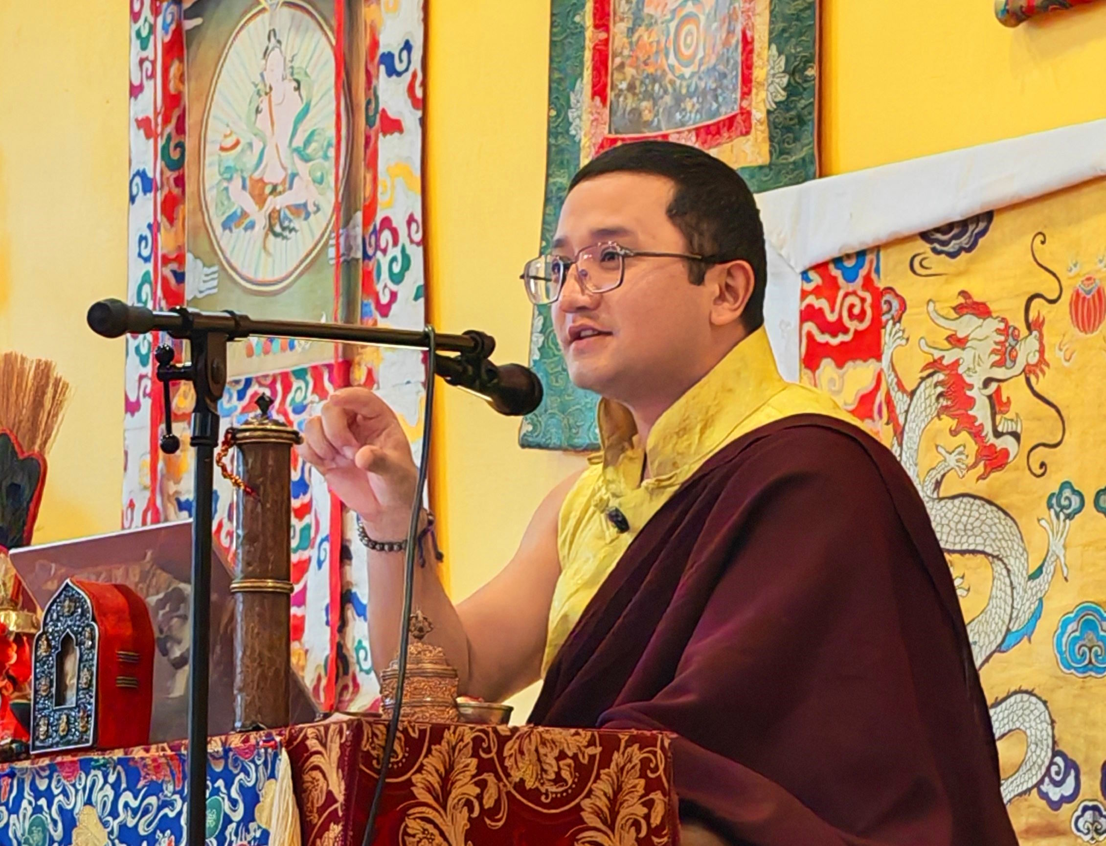 Photos from retreat in Russia, North Kunsangar