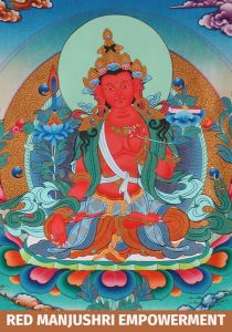 Red Manjushri empowerment. September 26, 2026