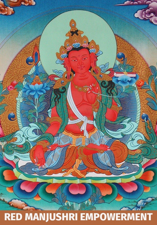 Red Manjushri empowerment. September 26, 2026